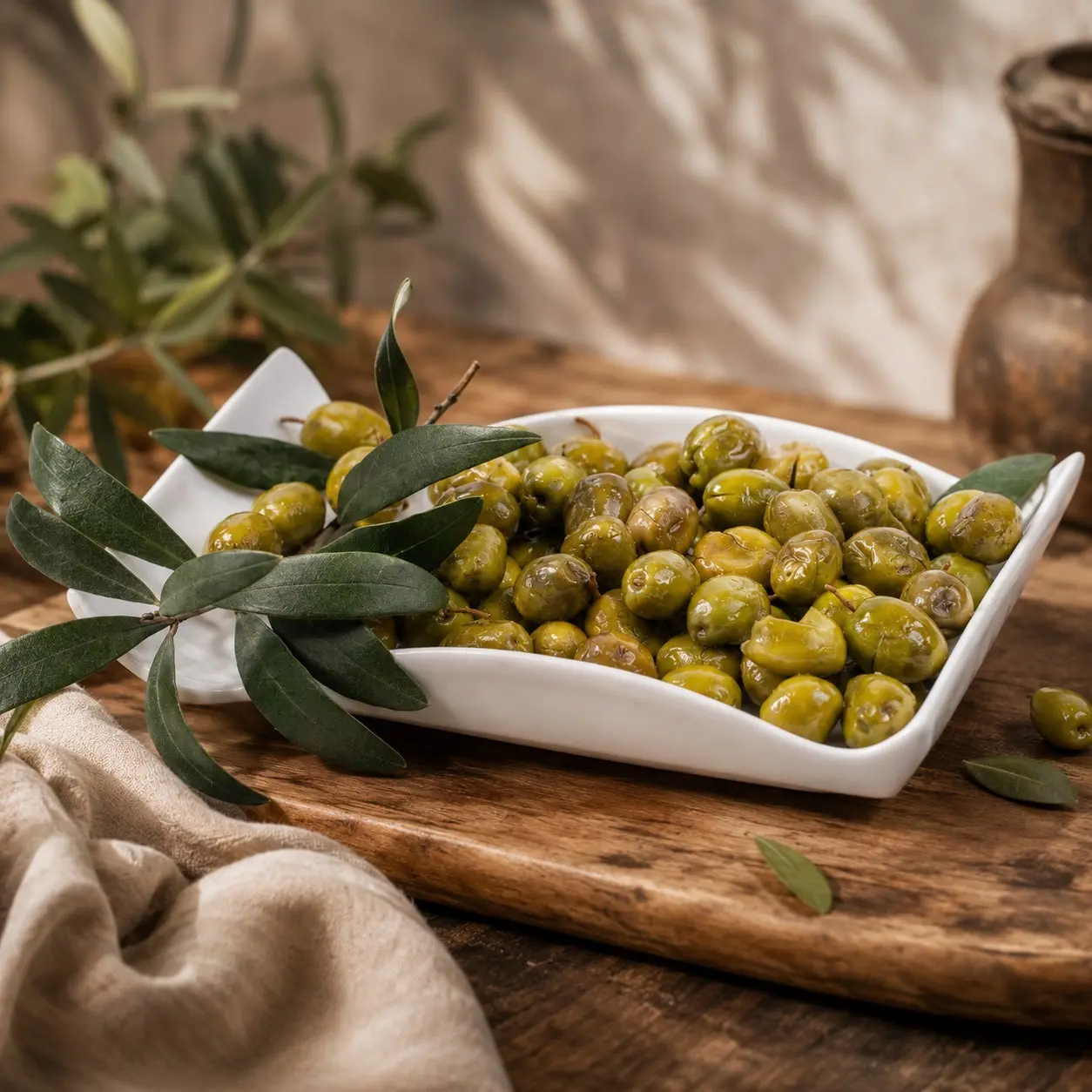 Gemlik Köy Kırma Zeytin 450gr